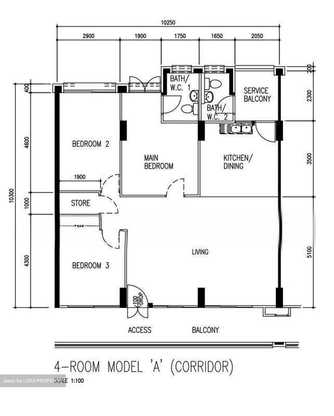 Blk 143 Mei Ling Street (Queenstown), HDB 4 Rooms #632459871